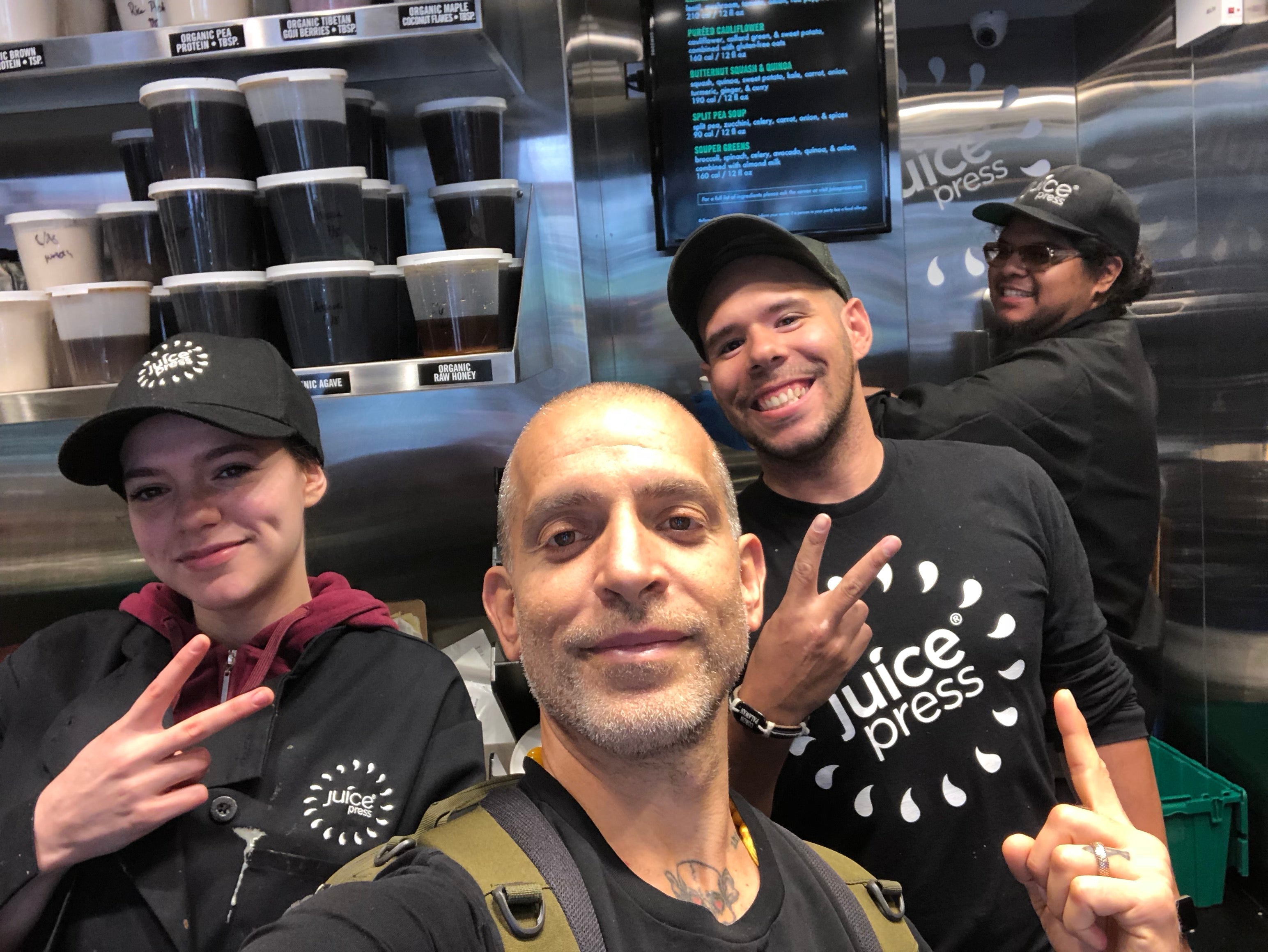 good experiences at Juice Press goodsugar