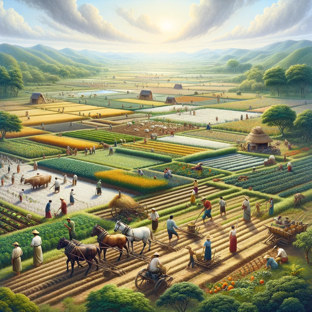 Agrarian Essence: Nurturing Societies Through Traditional Farming Practices