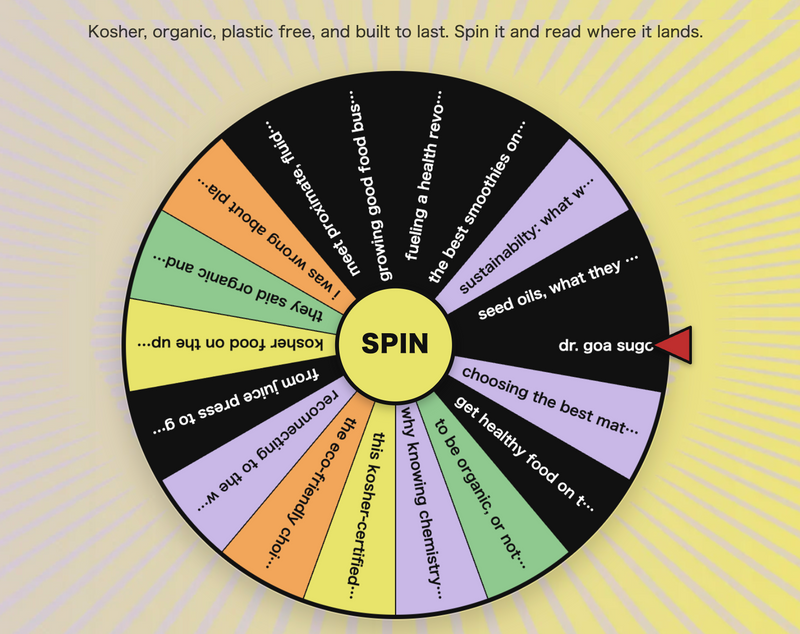 spin the goodsugar story