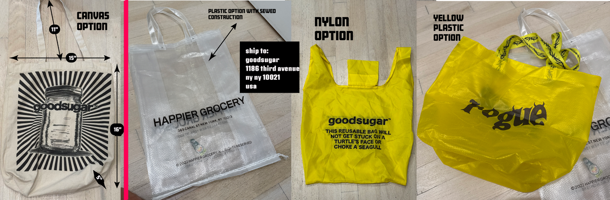 Bag Production Specs