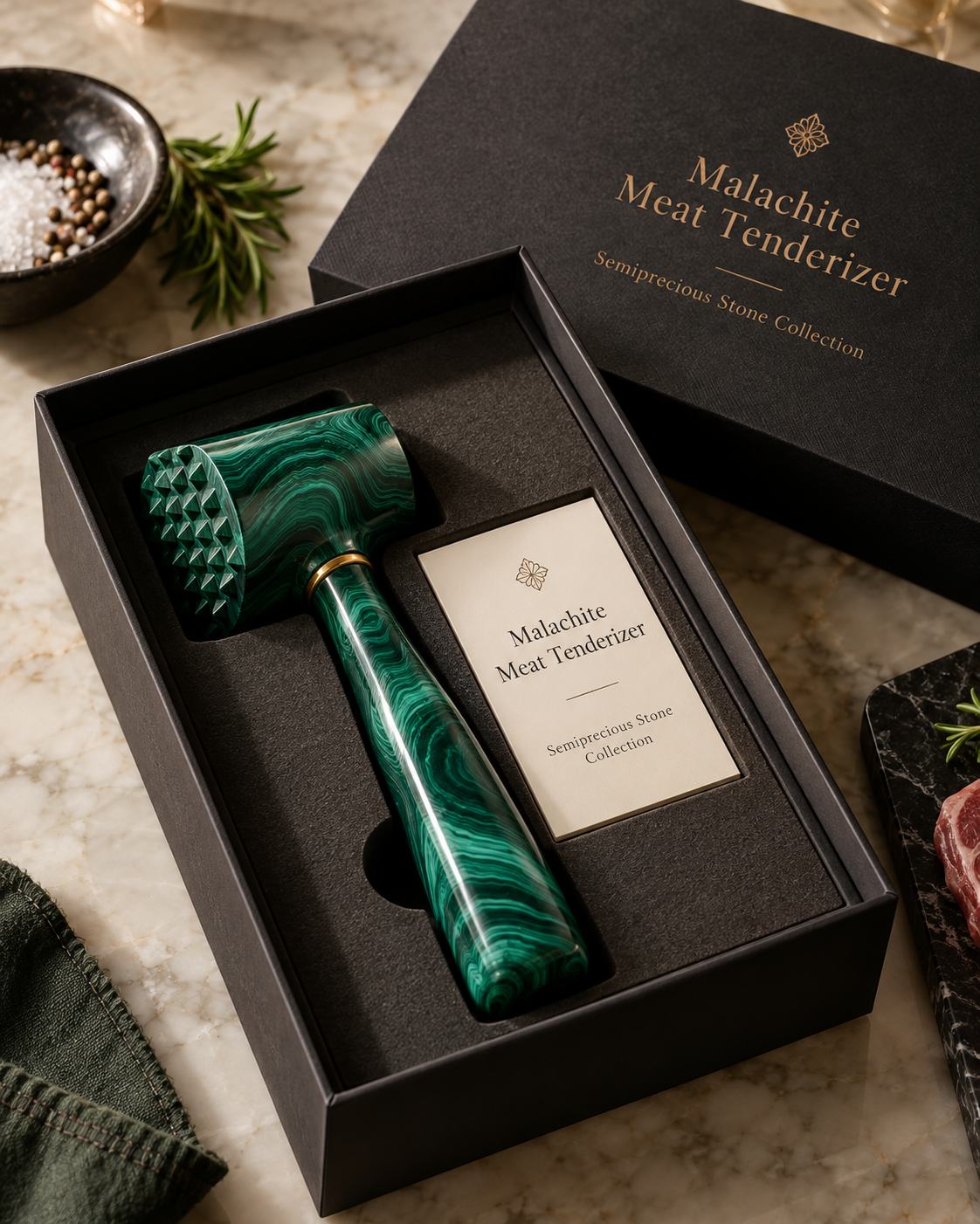 Malachite Meat Tenderizer