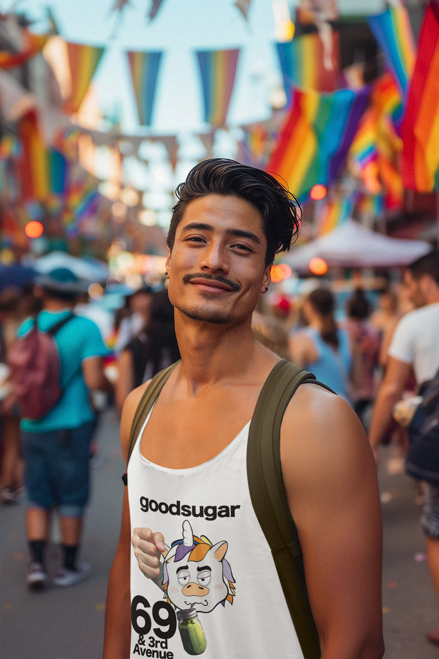 tank tops: '69'
