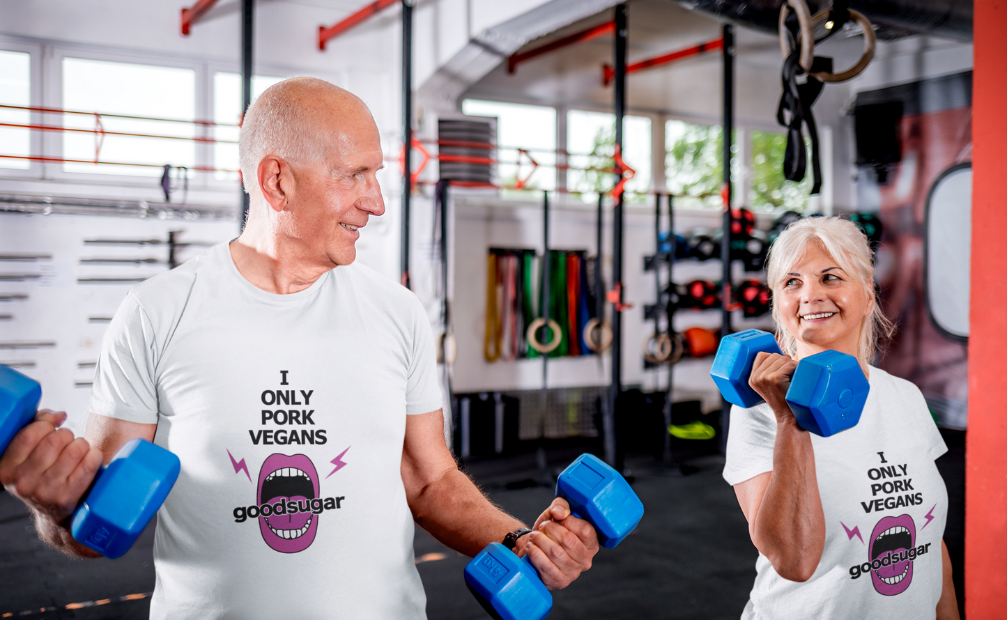 t-shirt: 'I Only Pork Vegans'