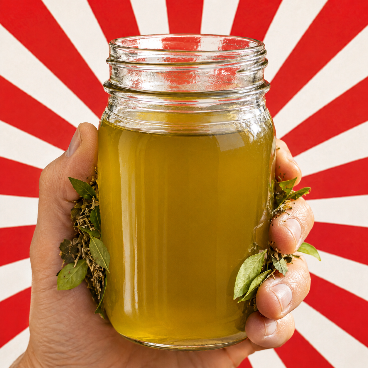 hot tea selections (delivered in a glass mason jar)