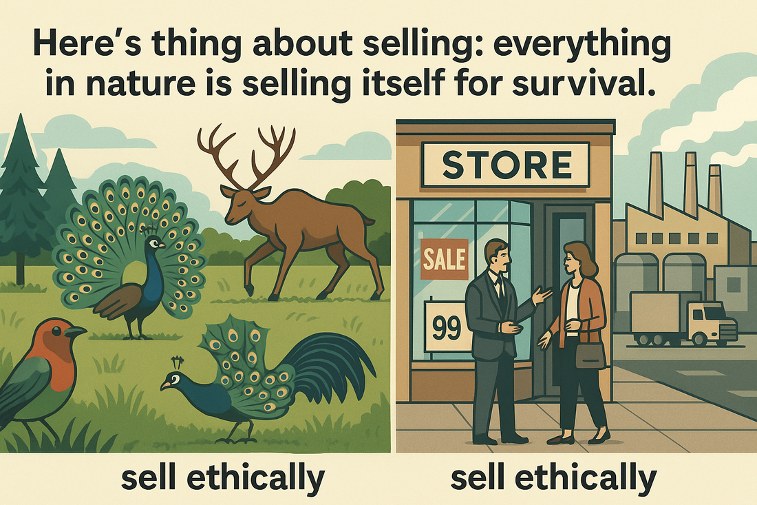 Everything is Selling: How Nature, Retail Sharks, and Ethical Hustlers Teach Us the Real Rules of the Game