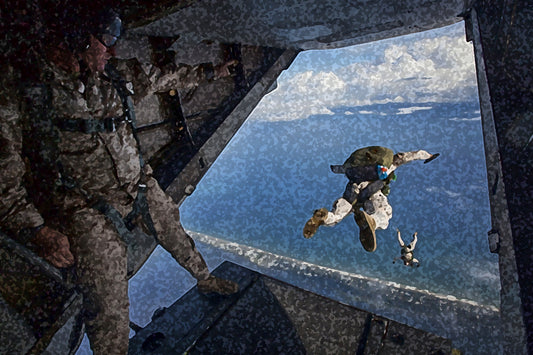 leap of faith: skydiving scene 347