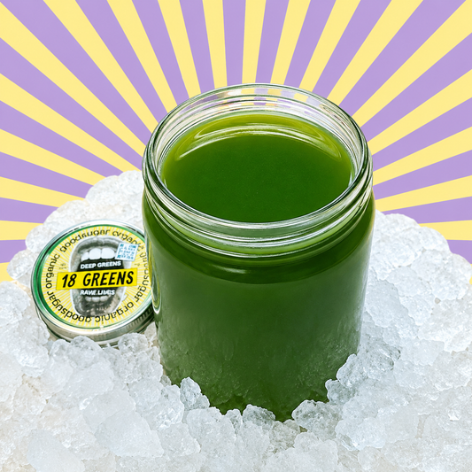 18 greens juice
