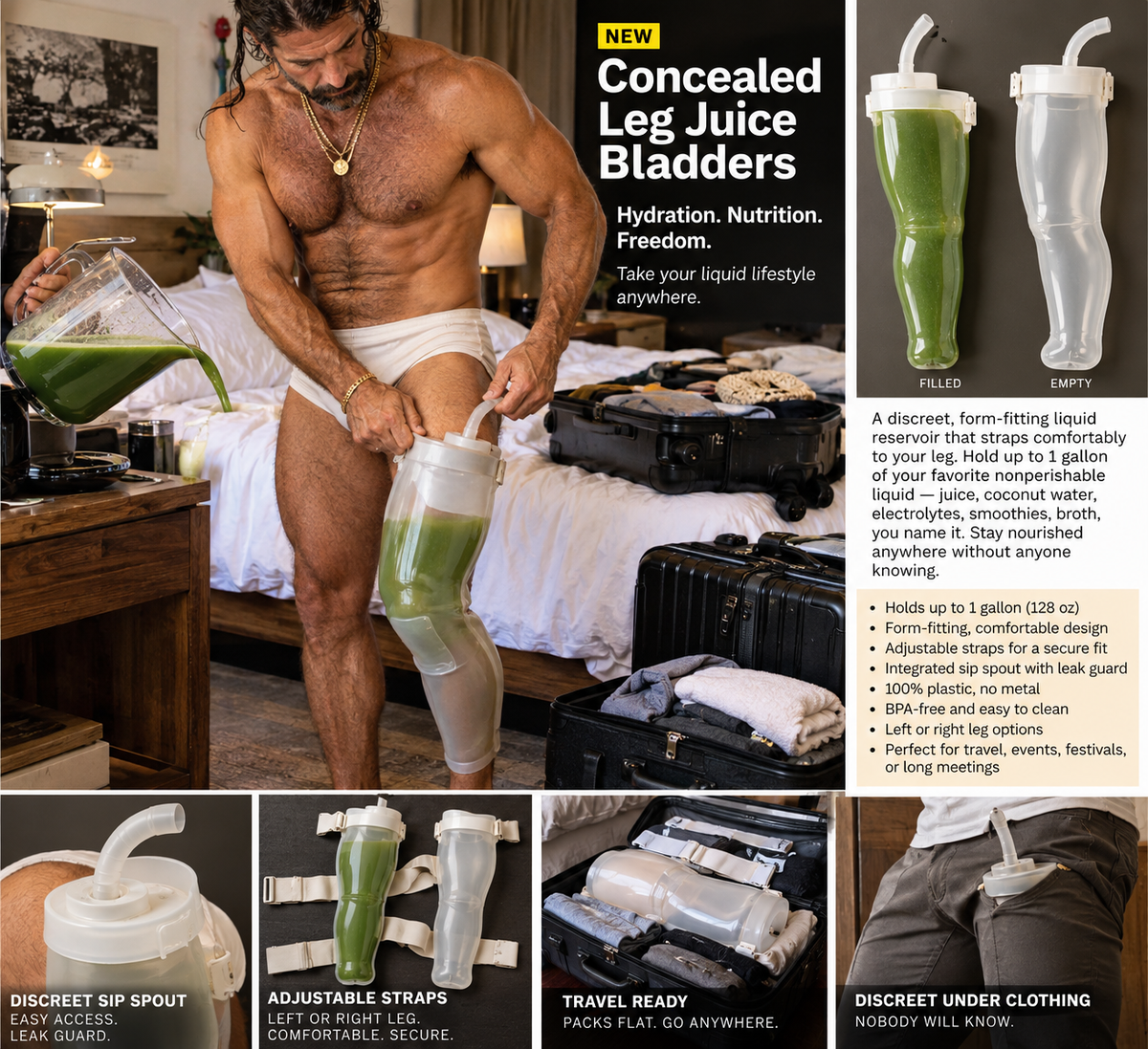 goodsugar Concealed Leg Juice Bladders™