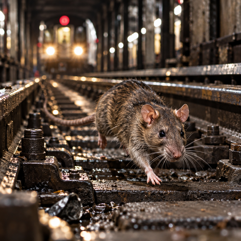 a rat