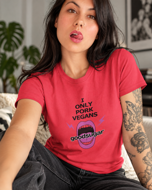 goodsugar “I Only Pork Vegans” Tee