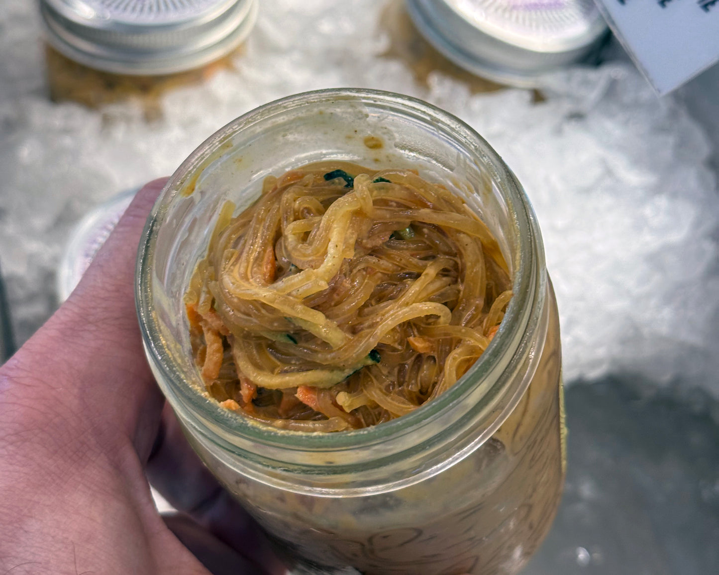 chakra noodles (thai-ish style)