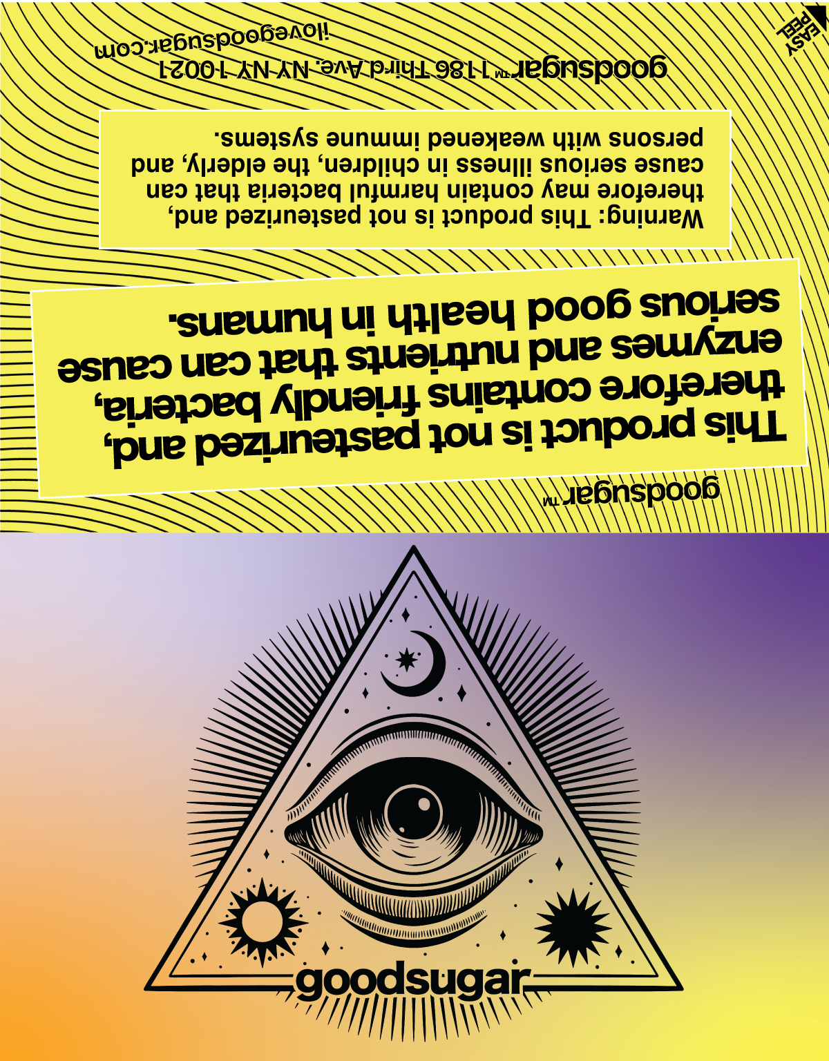 Warning Label: All Seeing Eye