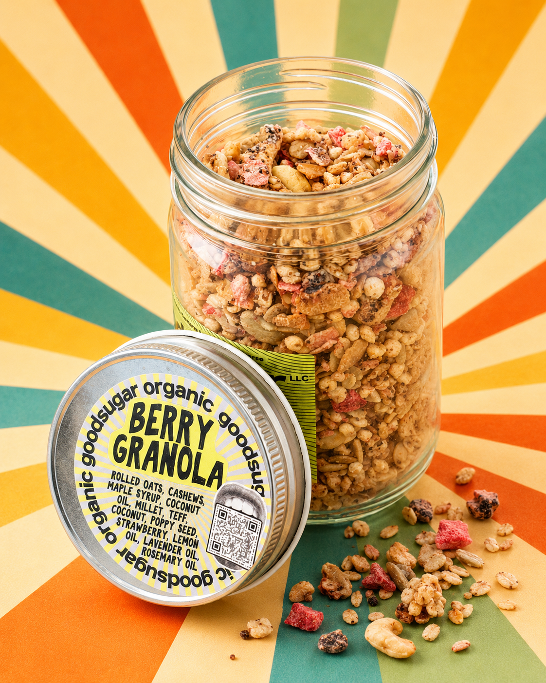 beauty berries granola