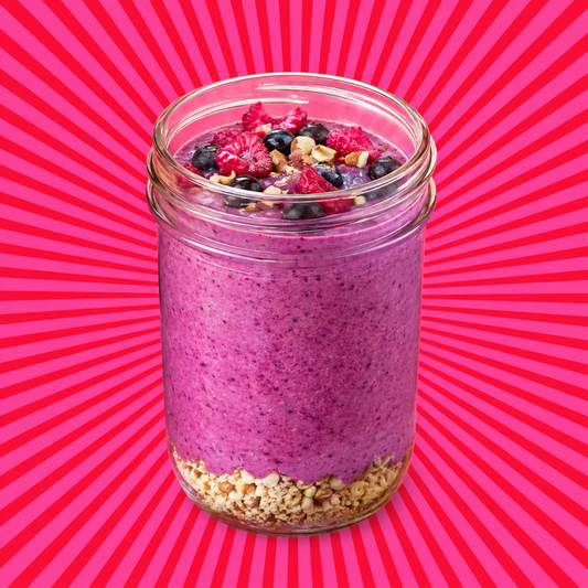 beauty berries parfait