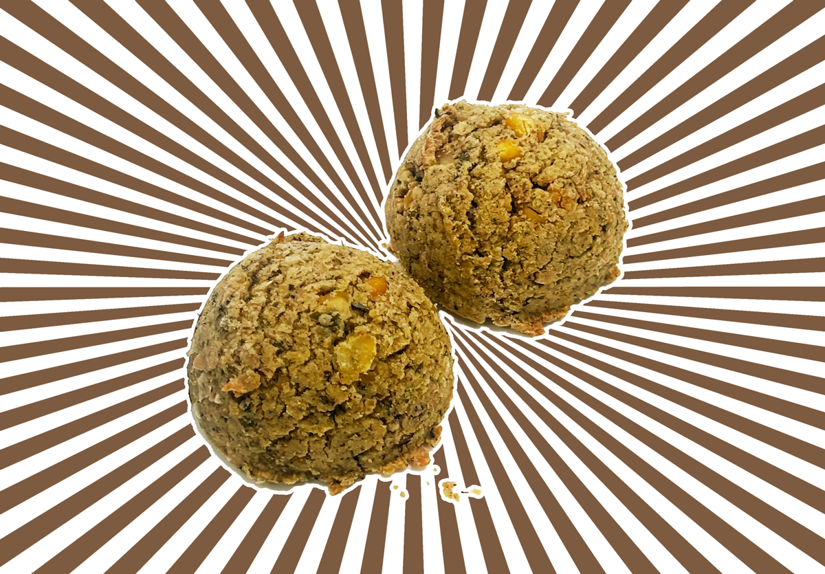 baked chickpea croquettes
