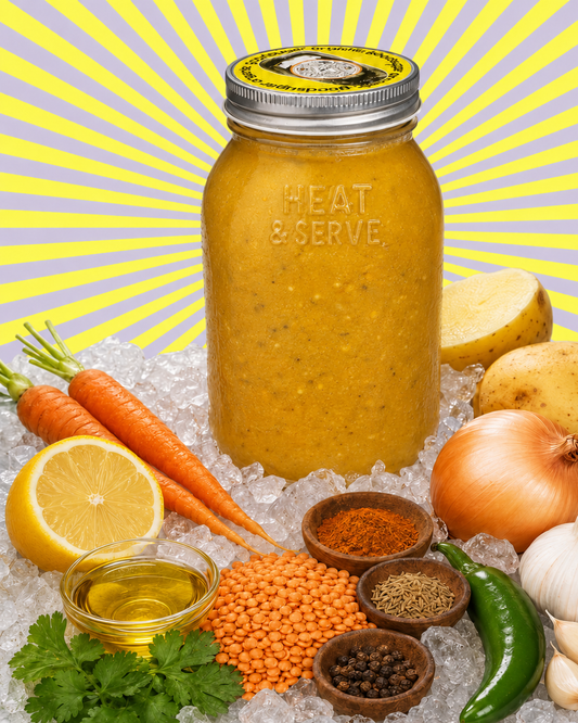 egyptian red lentil 32 oz. (heat & serve)