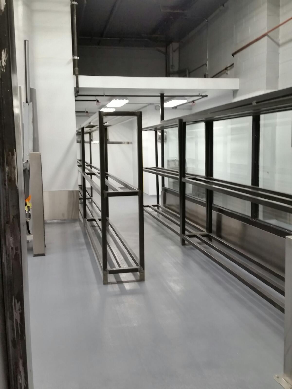 We fabricated endless steel racks to hold the enormous weight of produce and machines. You need racks that won’t break or rust, because you have to store stuff, you idiot. Buy industrial grade, and spend the money.