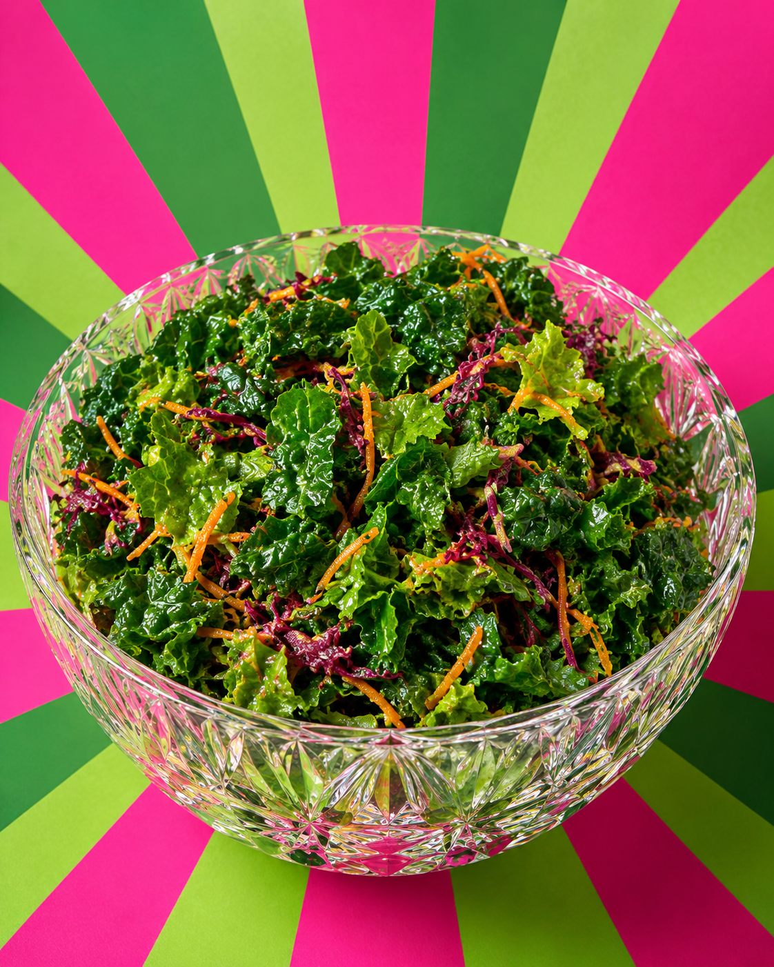 marinated kale