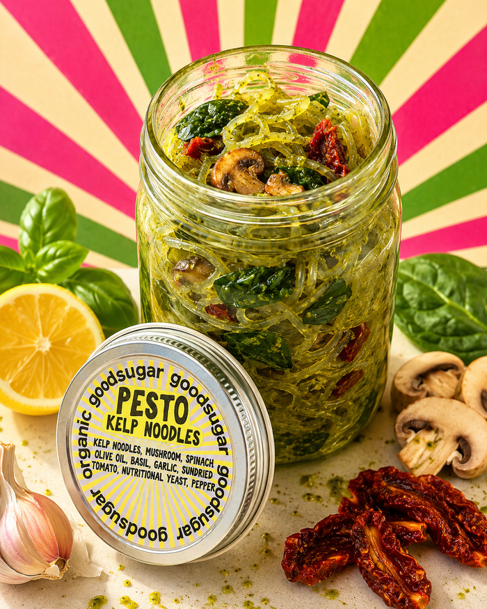 pesto kelp noodles