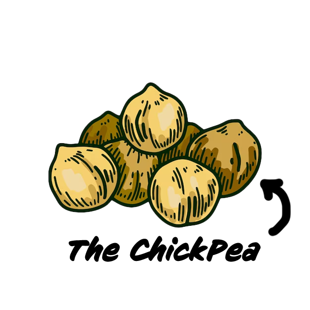 baked chickpea croquettes