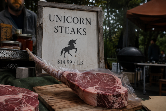 magical protein unicorn meat (stored & shipped frozen)